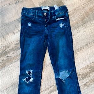 Abercrombie and Fitch girls jeans boot cut